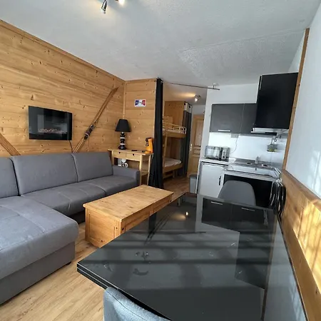 Family In Apartment Val Thorens